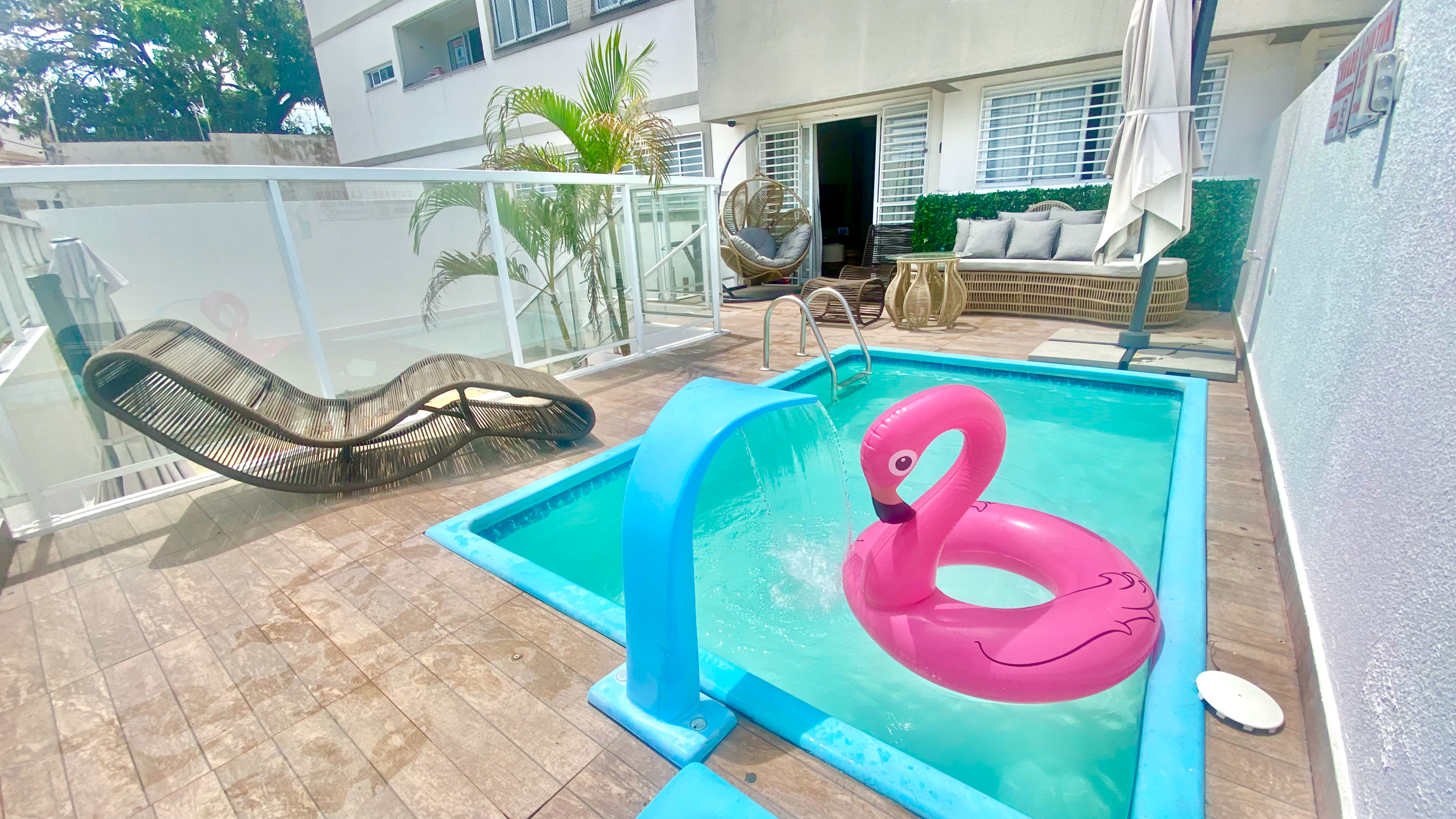 Luxury rental design at Park Ave at Ondas do Mar with private pool and premium finishes in Brazil